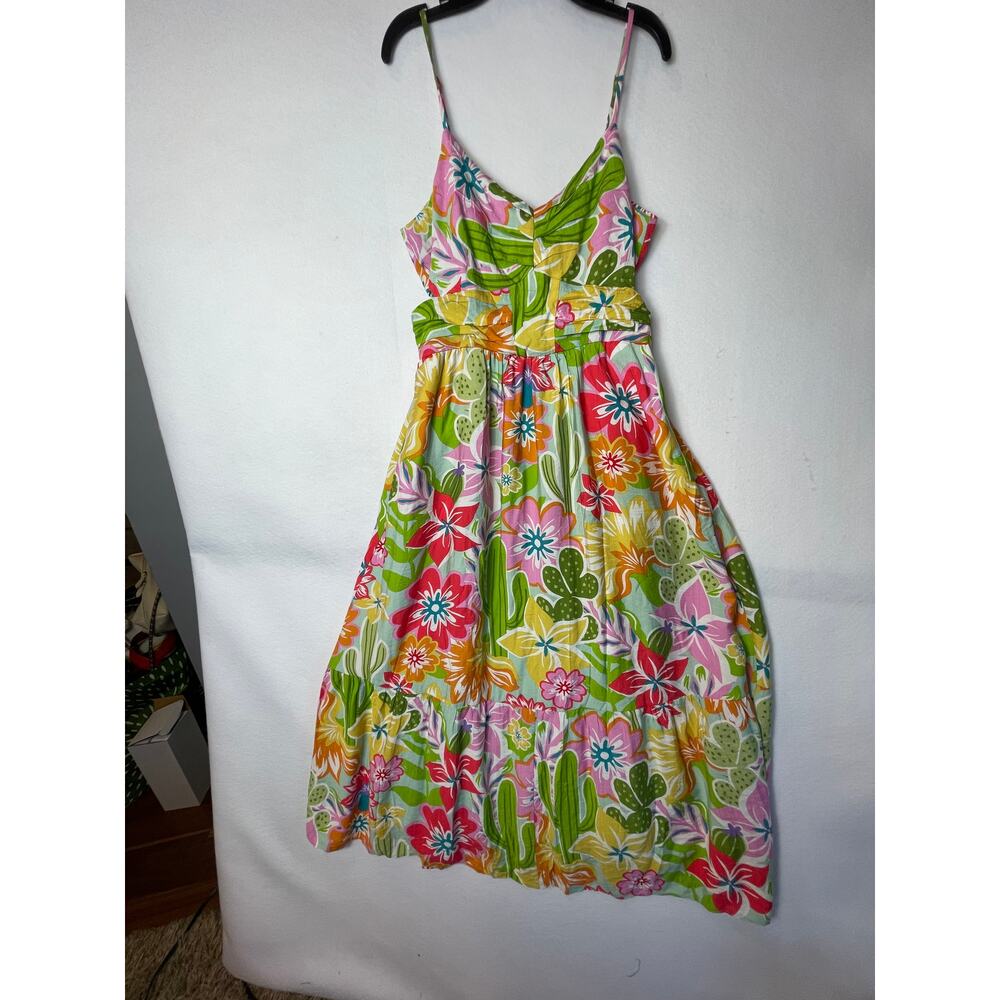 Fate Floral Twist Cut Out Maxi Dress spring wedding guest dress